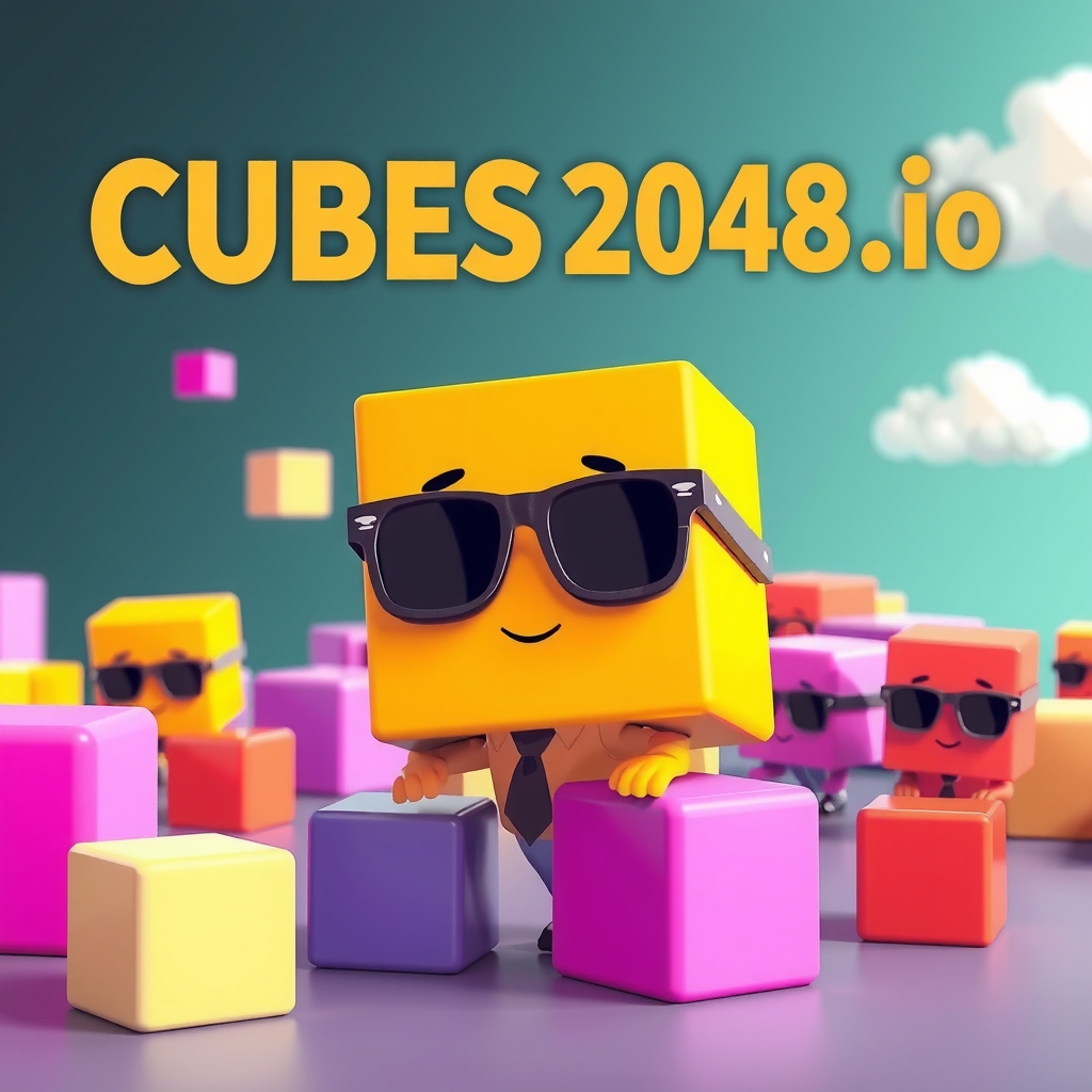 Play Cubes 2048.io on Joys3