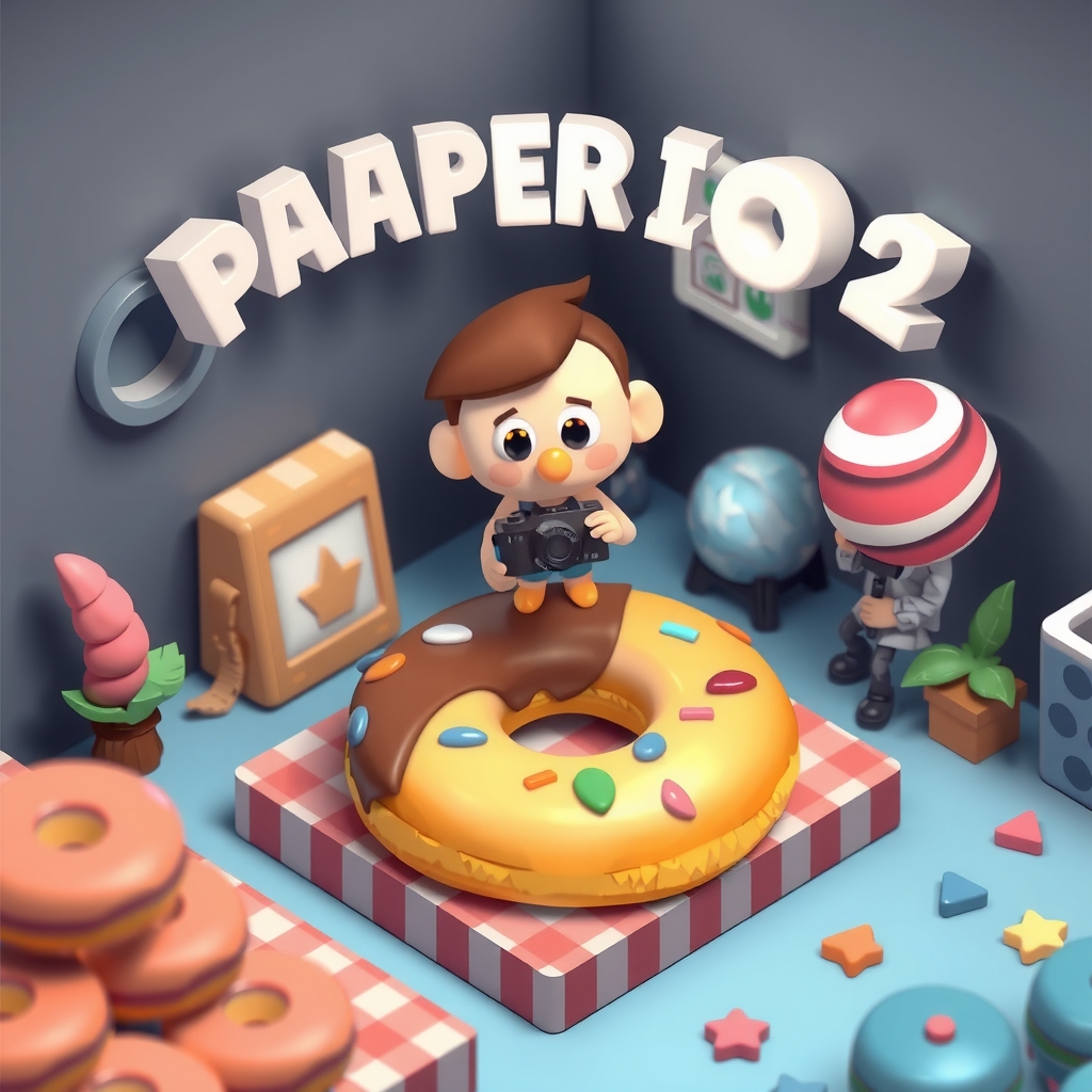 Play Paper io 2 🌀 on Joys3