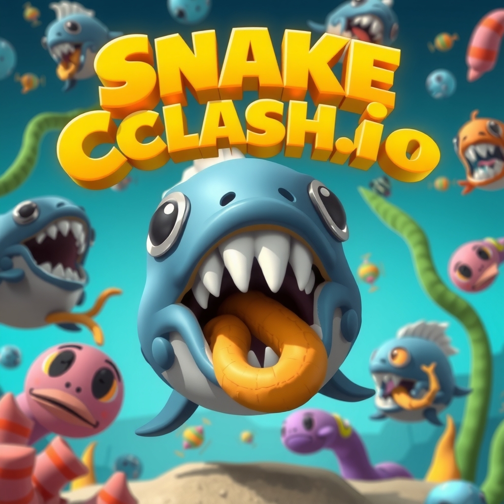 Play Snake Clash.io on Joys3
